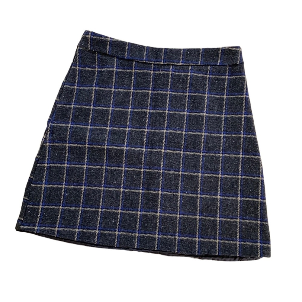Weierya Plaid Mini Skirt
